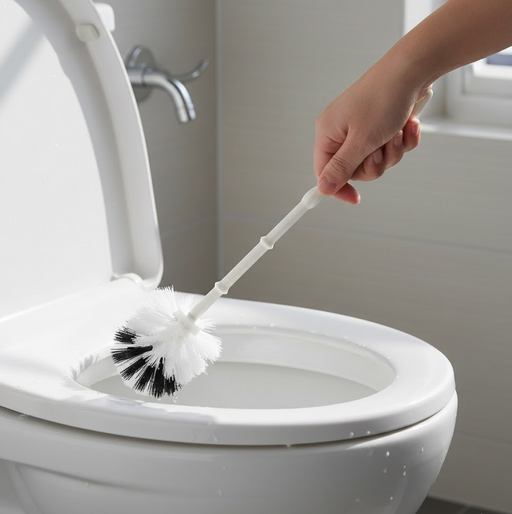 Toilet Cleaning Brush with Potted Holder by Your Brand