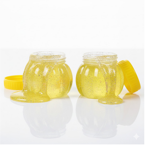 Soft Jar Slime Combo of Glitter Slime and Crystal Slime by Your Brand