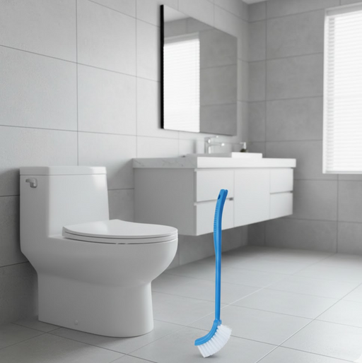 Single Sided Bristle Plastic Toilet Cleaning Brush by Your Brand
