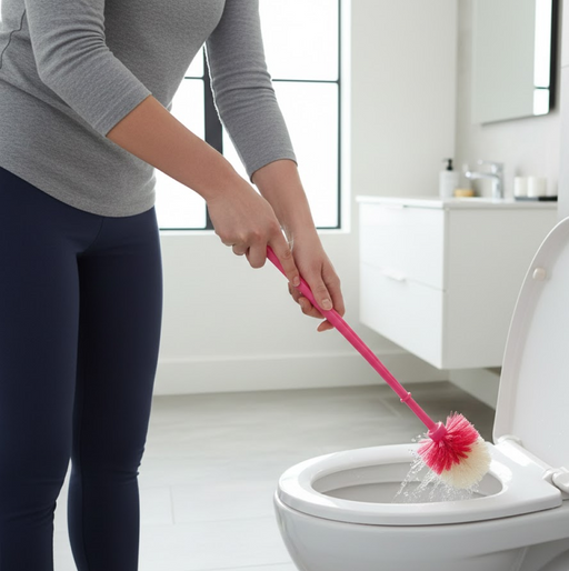 Plastic Round Toilet Cleaner Brush by Your Brand