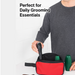 Portable Travel Hand Pouch / Shaving Kit Bag for Multipurpose Use (Red) by Your Brand