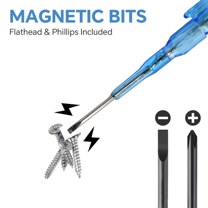 Metal Linemen Tester Screwdriver by Your Brand