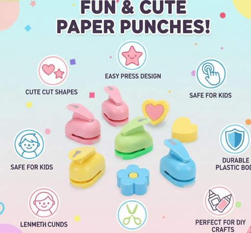 Decorative Kids Paper Craft Punches by Your Brand