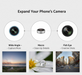 Universal Clip-On Selfie Camera Lens (1 Set) by Your Brand