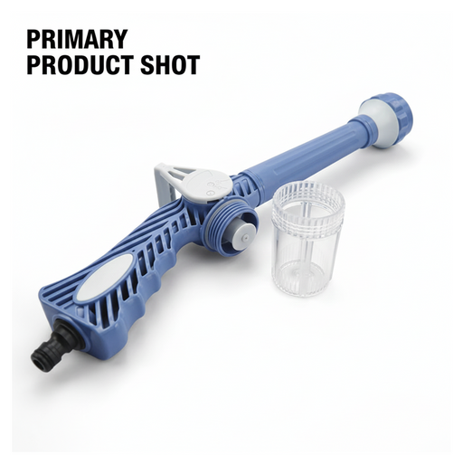 Jet Water Cannon 8 in 1 Turbo Water Spray Gun by Your Brand