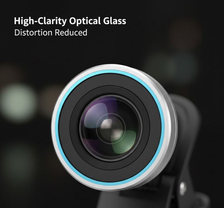Universal Clip-On Selfie Camera Lens (1 Set) by Your Brand