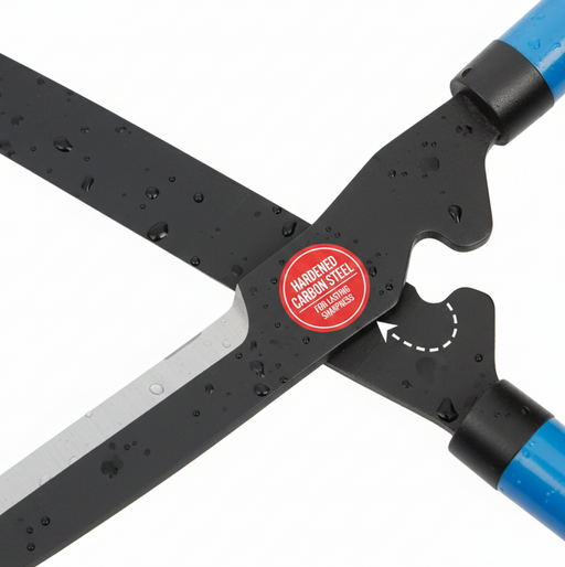 Gardening Tools - Duty Hedge Shear Adjustable Garden Scissor with Comfort Grip by Your Brand
