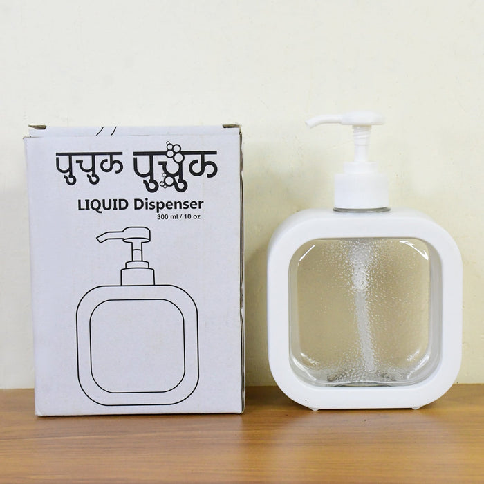 Snap sink Dispenser Plastic Clear Empty Pump Lotion Bottles (1 Set) by Your Brand