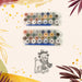 Paint by Number Kits 2 Set 21 Number Color, 6 paint brushes (2 Set) by Your Brand