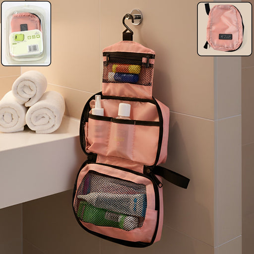 Premium Travel Mate Hanging Toiletry Bag (1 Pc) by Your Brand
