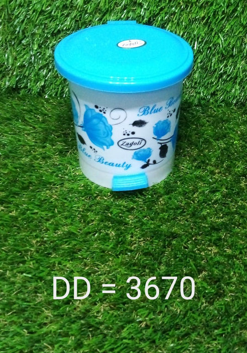 Plastic Pedal Dustbin / Desk Dustbin by Your Brand