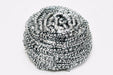 Round Shape Stainless Steel Ball Scrubber (Pack of 12) by Your Brand