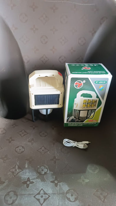 Solar Portable Camping Lantern 3 Light Modes Camping Lantern by Your Brand