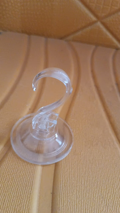 Plastic Suction Cup Hook (1 Pc)