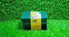 Scrub Sponge Cleaning Pads Aqua Green (Pack Of 6) by Your Brand