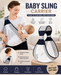 Dropdash Adjustable Baby Sling Carrier – Comfortable & Versatile Baby Holder for Newborns - Ring Slings & Hip Carriers Valentine's Week