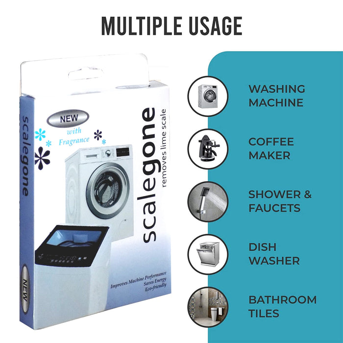 Washing Machine Scalegon Powder for Machine Tub Cleaner (100 gm) by Your Brand