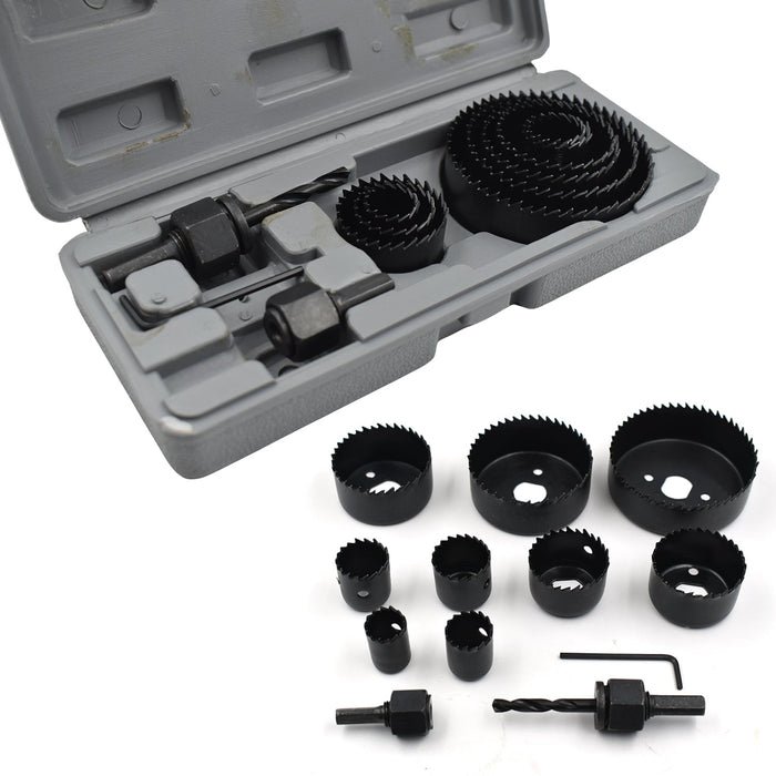 12 pcs 19-64mm Hole Saw Kit by Your Brand