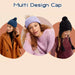 Mix Design Winter cap for Women Warm Thick Cotton Lining Skull Cap by Your Brand