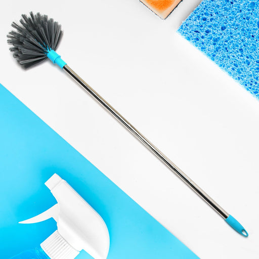 Extendable Stainless Steel Cobweb Brush for Ceiling, Lights, Fans & Home Dusting by Your Brand