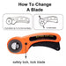 Heavy Duty Rotary Cutter 45mm Blade (1 Pc) by Your Brand