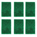 Scrub Sponge Cleaning Pads Aqua Green (Pack Of 6) by Your Brand