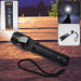 Led Torch High Lumens Fast Charging Flashlight / Torch with Far & Near Zoom (1 Pc) by Your Brand