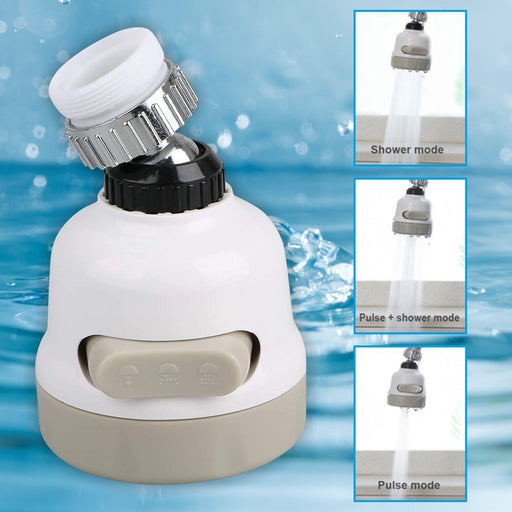 Rotatable Splash Proof 3 Modes Water Saving Nozzle Filter Faucet Sprayer by Your Brand