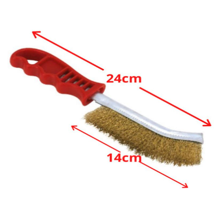 Stainless Steel Wire Hand Brush Metal Cleaner Rust Paint Removing Tool by Your Brand