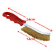 Stainless Steel Wire Hand Brush Metal Cleaner Rust Paint Removing Tool by Your Brand