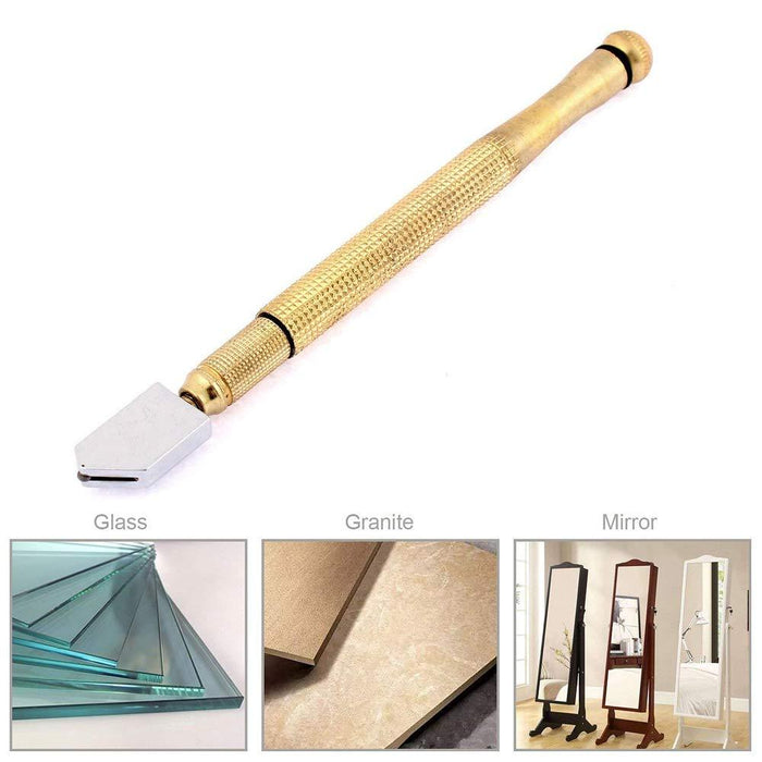 Metal Glass Cutter, Gold by Your Brand