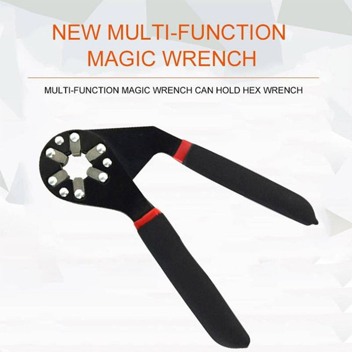 Multi-Function Hexagon Wrench Adjustable Bionic Plier Spanner Repair Hand Tool by Your Brand