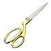 Gold Plated Professional Cloth Cutting Scissor by Your Brand