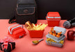 Secure airtight lunch box with convenient handle