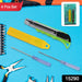 Heavy Duty Working Cutter Knife replacement blade, 2 Screwdriver Hand Tool (4 Pc Set) by Your Brand