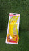 Plastic banana slicer with handle, for cutting fruit into slices for salads.