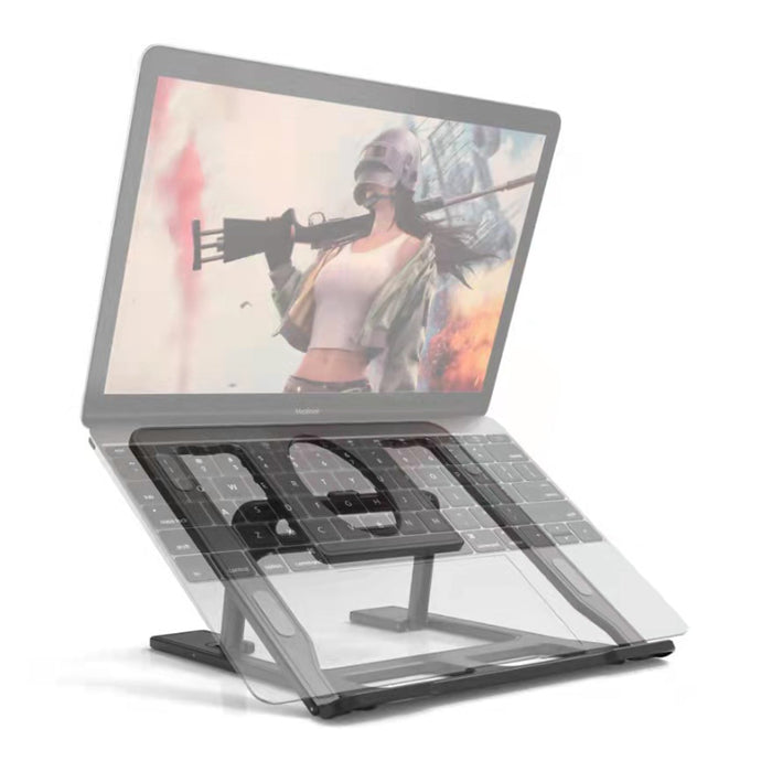 Adjustable, Portable & Foldable Laptop Stand Compact and Convenient for Easy Use by Your Brand
