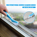Multi-purpose folding brush for cleaning various surfaces