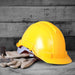 Yellow Plastic Hard Hat Construction Cap (1Pc Only) by Your Brand
