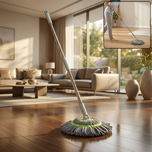 360° Spin Mop Floor Cleaning Mop (1 Pc) by Your Brand