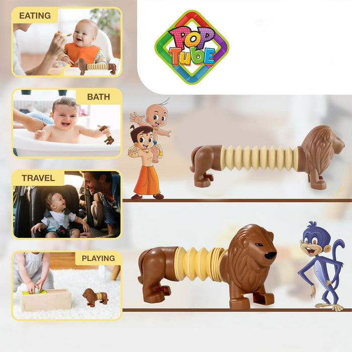Lion Shape Magic Spring Toy (1 Pc) by Your Brand