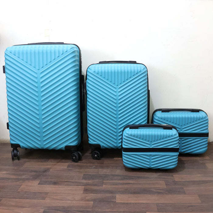 4-in-1 Luggage Set – Durable and Stylish Hard Shell Suitcase Set by Your Brand