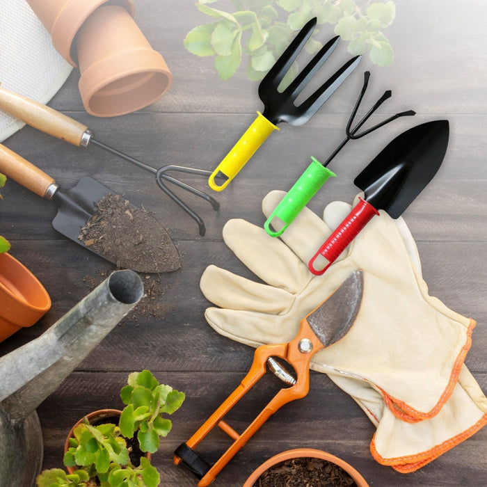 Colorfull Garden Tool Set Set of 3Pc by Your Brand