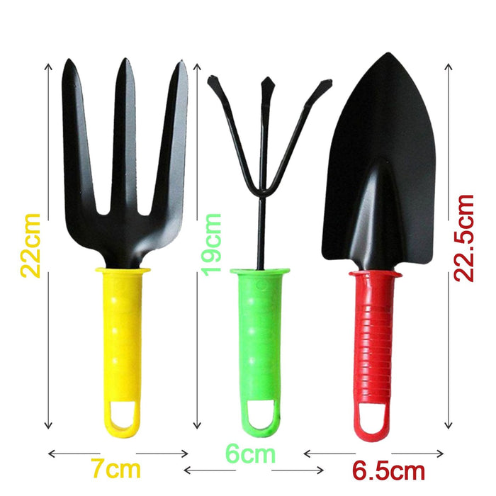Colorfull Garden Tool Set Set of 3Pc by Your Brand