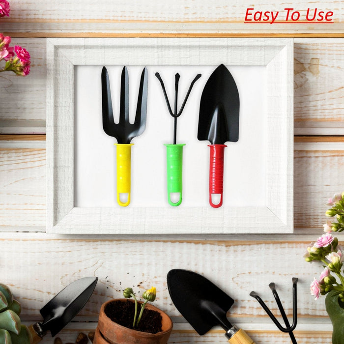 Colorfull Garden Tool Set Set of 3Pc by Your Brand