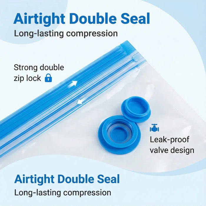 Vacuum Storage Bags, Compression Bags (5 Pcs Set) by Your Brand
