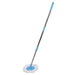 Heavy Duty Microfiber Spin Mop with Plastic Bucket & Rotating Steel Pole Head by Your Brand