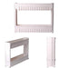 Multipurpose 2 Layer Slim Side Space Saving Storage Organizer Rack Shelf by Your Brand