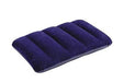 Velvet Air Inflatable Travel Pillow (Blue) by Your Brand
