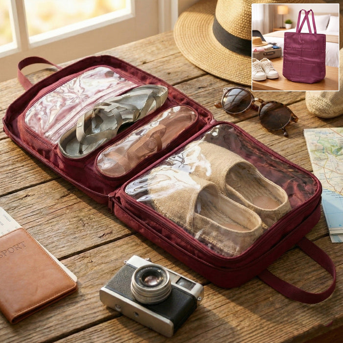 Premium Travel Shoe Storage Bag (1 Pc) by Your Brand